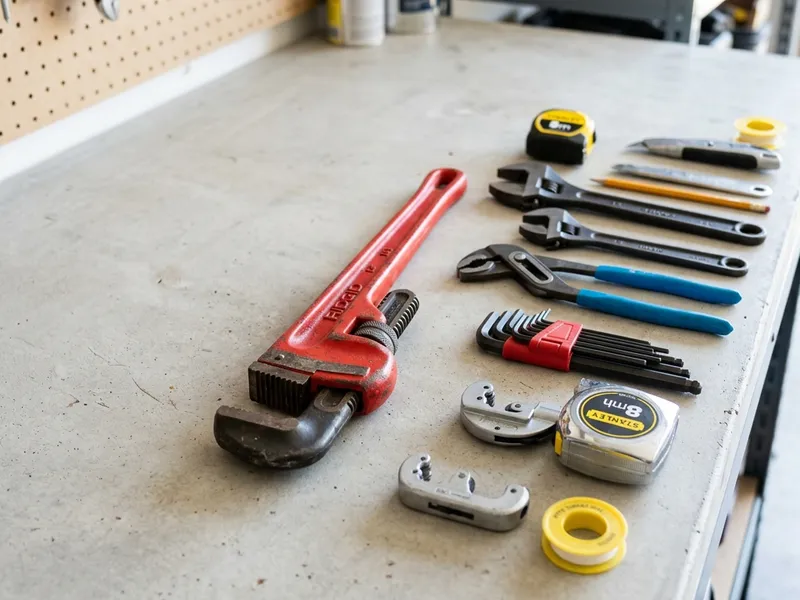 Professional plumbers in Paramus, NJ equipped with top-tier tools for residential and commercial plumbing services.